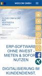 Mobile Screenshot of midcom.de